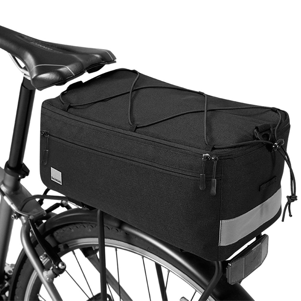 Lixada Multi-Function Cycling Insulated Trunk Cooler Bag Bicycle Bike Rear Seat Bag Luggage Rack Pannier Bag