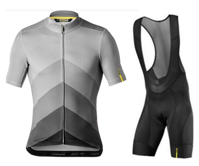 Mavic short-sleeved bib cycling jersey suit - Blue Force Sports
