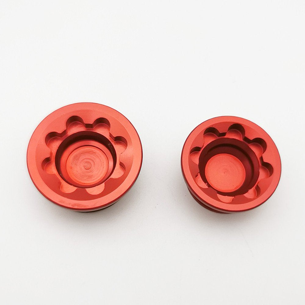 Yasaly Brake Caliper Cap Aluminum Alloy Bicycle Accessories Cycling Purple Silver