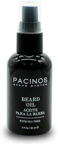 Pacinos Beard Oil for Men - Add Moisture, Shine & Body - 2 Fl Oz
