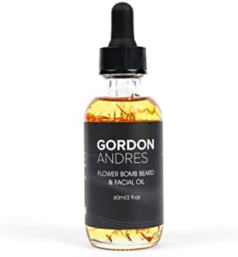 Gordon Andres flower bomb beard and facial oil