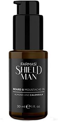 FARMASI Shield Man Amino Acid Complex Beard & Moustache Oil, 30 ml./1 fl.oz.