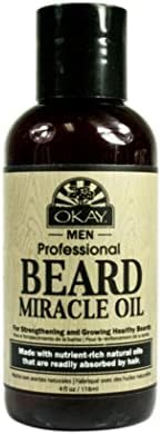OKAY MEN BEARD MIRACLE OIL 4oz / 118ml