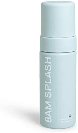 Copenhagen Grooming 8AM Splash Beard Wash for Men - Regenerating & Moisturizing Beard Shampoo - Skin, Mustache and Beard Care