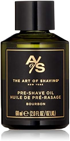 The Art of Shaving Pre Shave Beard Oil - Shaving Oil for Men, Protects Against Irritation and Razor Burn, Clinically Tested for Sensitive Skin, Bourbon, 2 Ounce