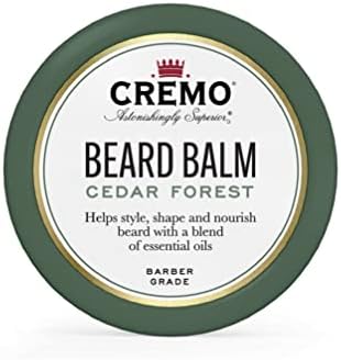 Cremo Styling Beard Balm, Forest Blend, Nourishes, Shapes And Moisturizes All Lengths Of Facial Hair, 2 Ounce (Packaging May Vary)