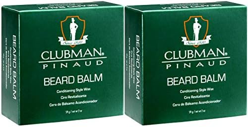 Clubman Pinaud Beard Balm, 2 oz x 2 pack
