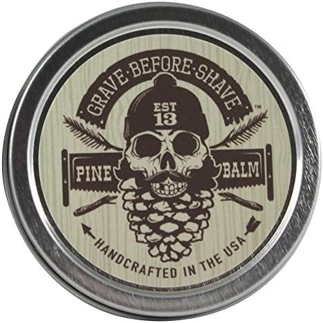 Grave Before Shave™ Pine Scent Beard Balm (Pine/Cedar wood scent) (2 oz.)