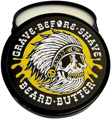 Grave Before Shave Teakwood Blend Beard Butter 4oz jar
