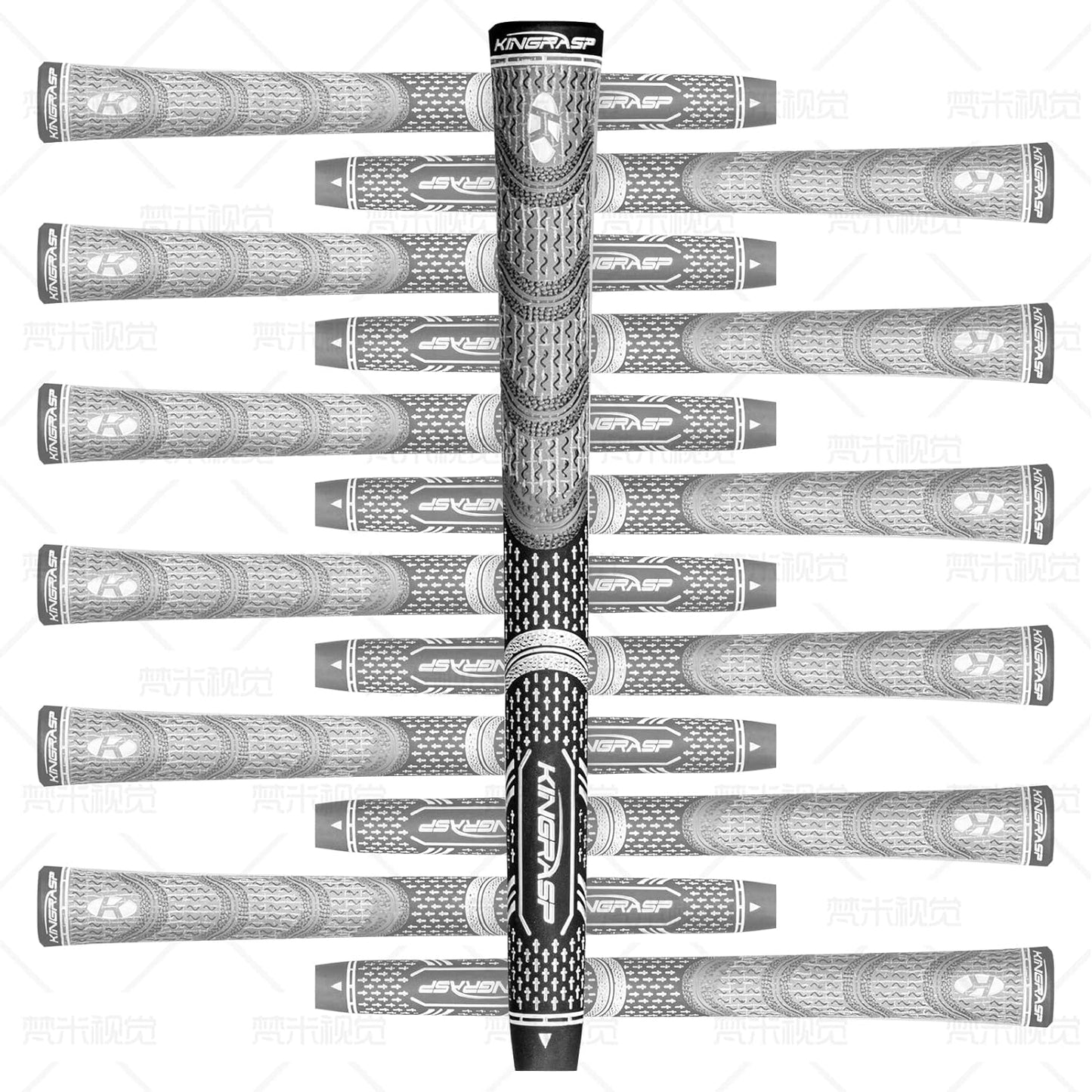 Wujiang|Hybrid Golf Grips 13 Pack |Standard/Medium Size, All Weather Control and High Feedback Golf Club Grips ,6 Colors to Choose from