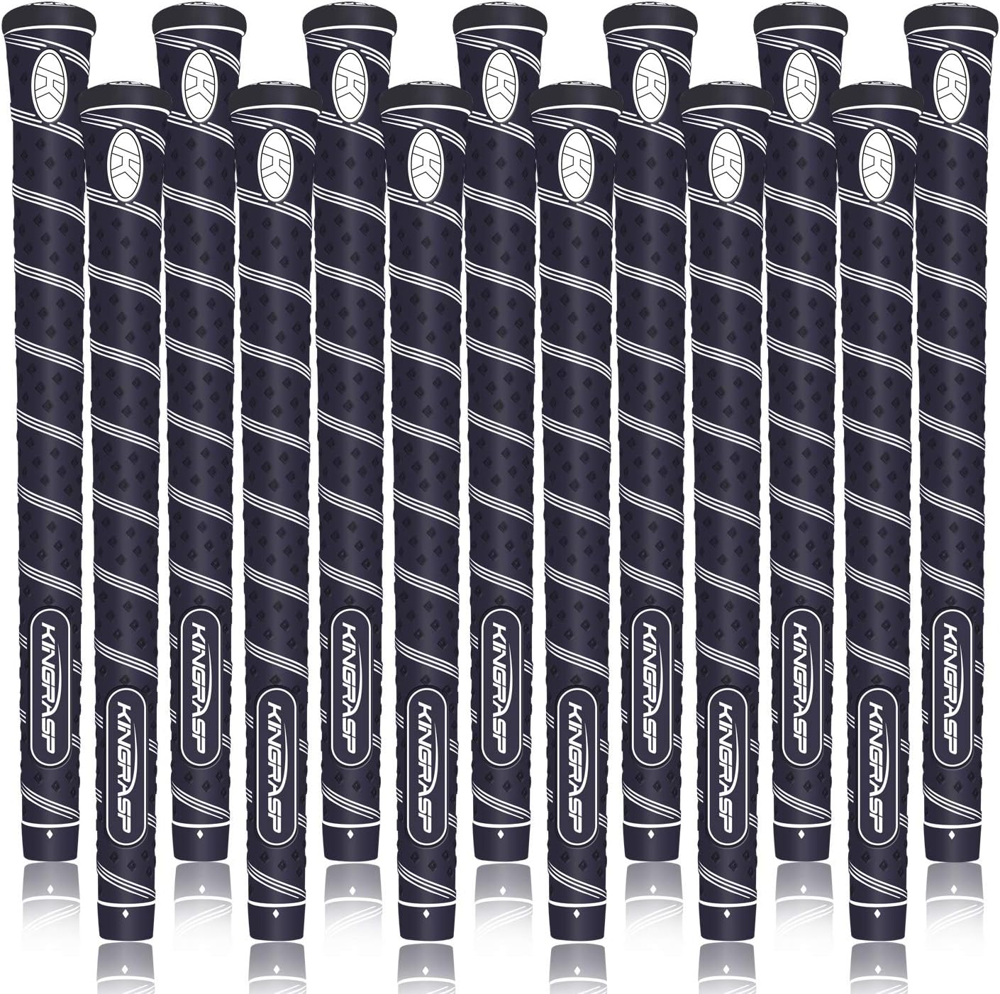 Golf Grips Set of 13 (Free 13 Tapes) Hybrid Golf Club Grips, Standard/Mdisize, 6 Colors Optional.