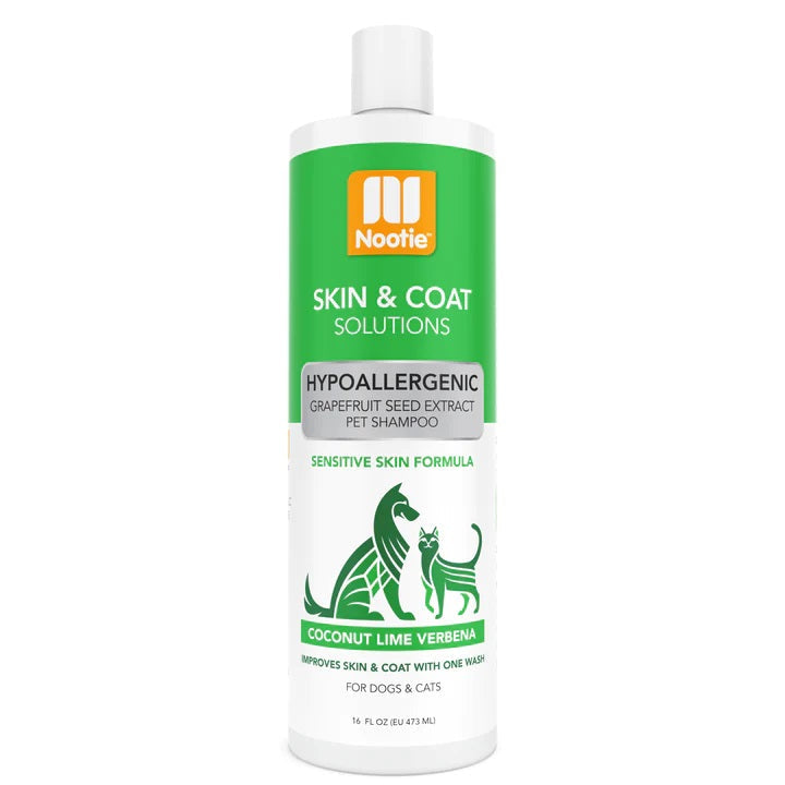 Nootie Dog Shampoo 16 Oz, Coconut Lime Verbena