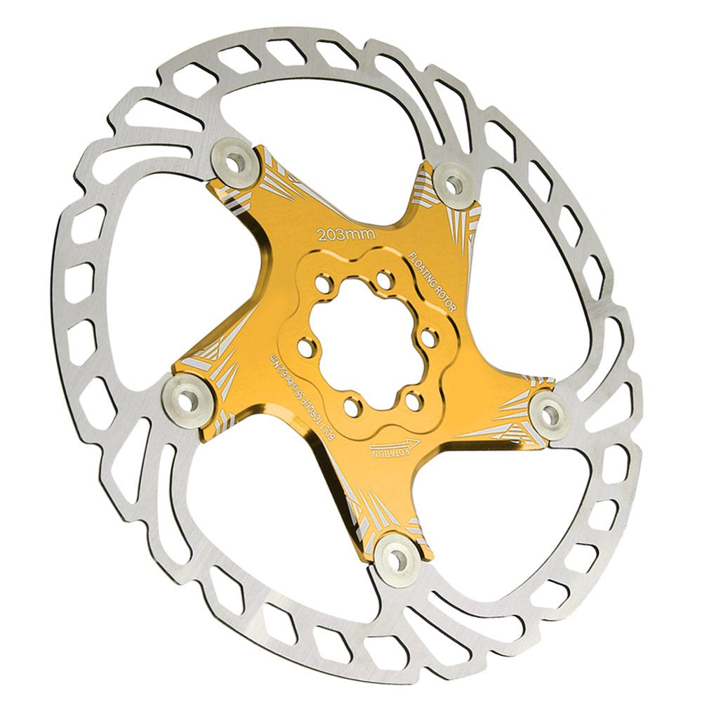 Mountain Disc Brake, Strong and Durable Mountain Bike Disc Brake, Accessory for Mountain Bike Road Bike Replacement Parts Red