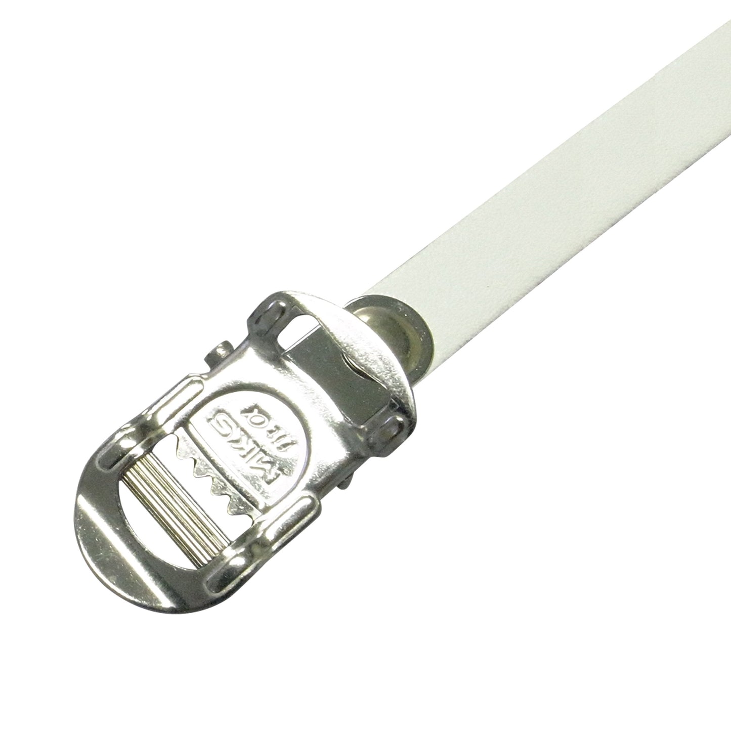 MKS Mikashima toe clip Strap FIT-alpha Spirits Right and Left Set White PD0219