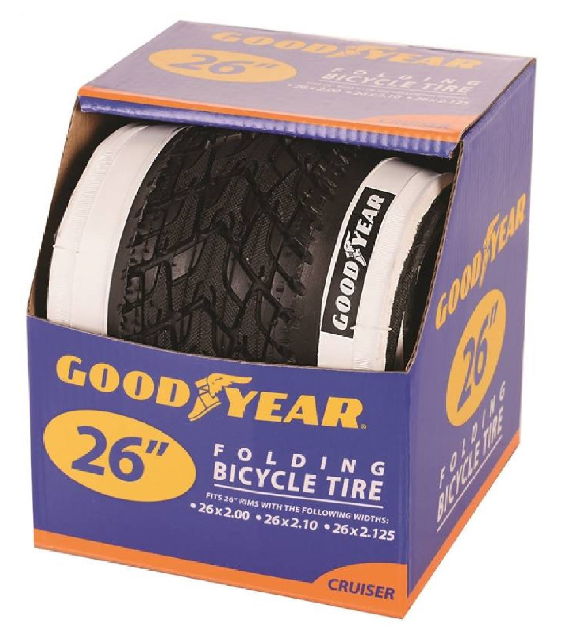 Goodyear 91124 Folding Cruiser Tire, 26 Inch