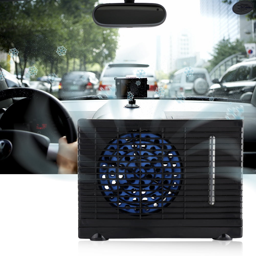 Portable 12V Car Truck Home Mini Air Conditioner Evaporative Water Cooler Cooling Fan.Car Conditioner Fan. Car Cooling Fan