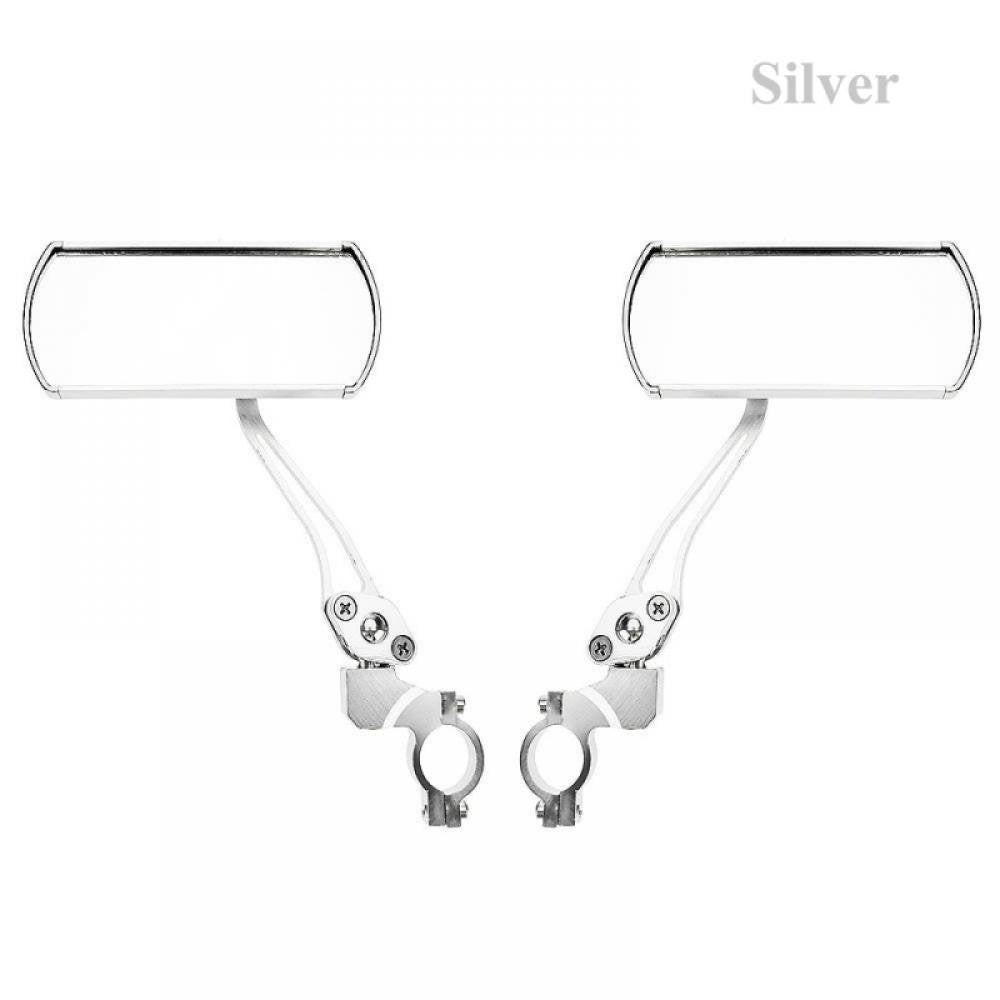 Cycling Classic Rear View Mirror Handlebar 360°Rotating Flexible Rear View Bike Bicycle Mirror Safety Mirror Cycling Accessories 1 Pair