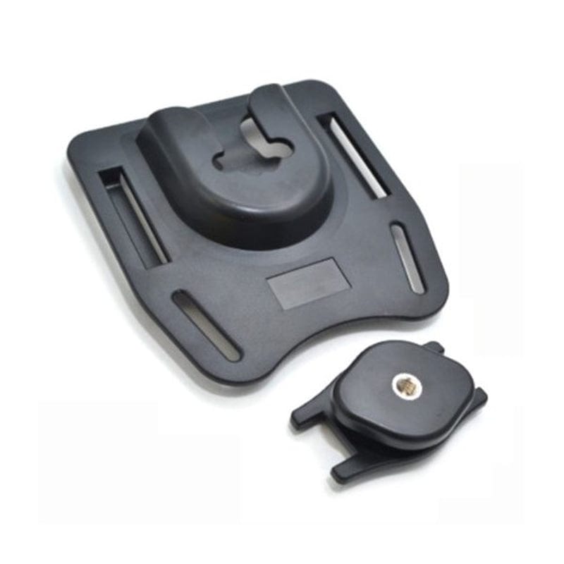 K-BM1 Camera Belt Buckle Camera Hanger Belt Clip Holster Holder Fast Loading Rig Plastic Waist Belt Buckle(Black)
