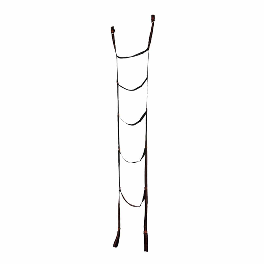 Sardfxul Outdoor Soft Ladder Tree Tent Suspended Tent Rope Ladder Webbing Ribbon Escape Training Fire Rescue Climbing Portable