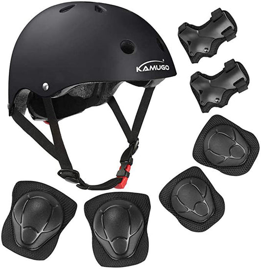KAMUGO Helmets for Kids Combo Black