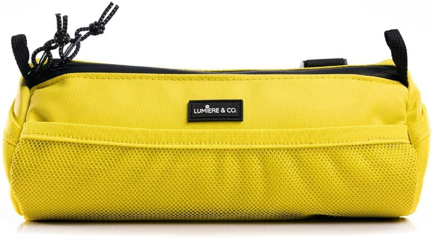 Lumiere & Co. Bike Handlebar Bag , Bike Bag , Bicycle Handlebar Bag , Bike Front Bag, Mountain Bike Storage , Front Frame Storage , Bicycle Accessories , Bike Pouch for Bicycle