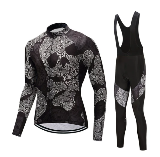 Long Sleeve Kit - Skull - Blue Force Sports