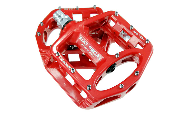 Magnesium alloy pedal bicycle pedal mountain bike flat pedal - Blue Force Sports