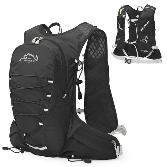 12L Cycling Hydration Lightweight Riding Vest Pack for Running Camping Hiking Mountaineering