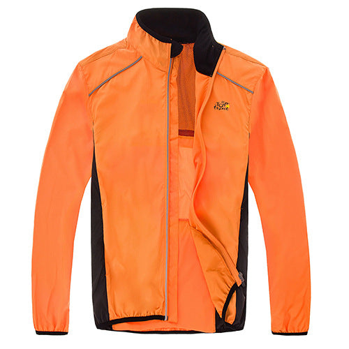 Bicycle loose loop riding windbreaker - Blue Force Sports