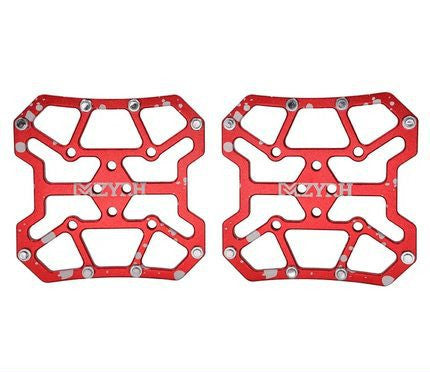 Road Mountain Bike Flat Pedal Bicycle Pedal - Blue Force Sports