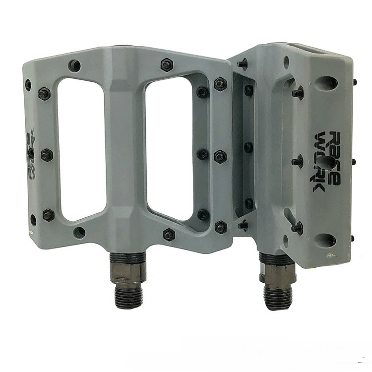 Mountain Bike Nylon Ultralight Bearing Large Wide Anti-Skid Pedal - Blue Force Sports