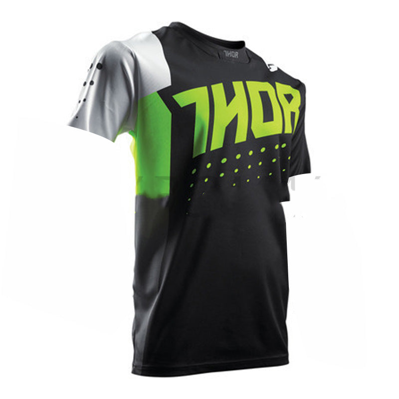 Short-Sleeved Bib Cycling Jersey Suit - Blue Force Sports