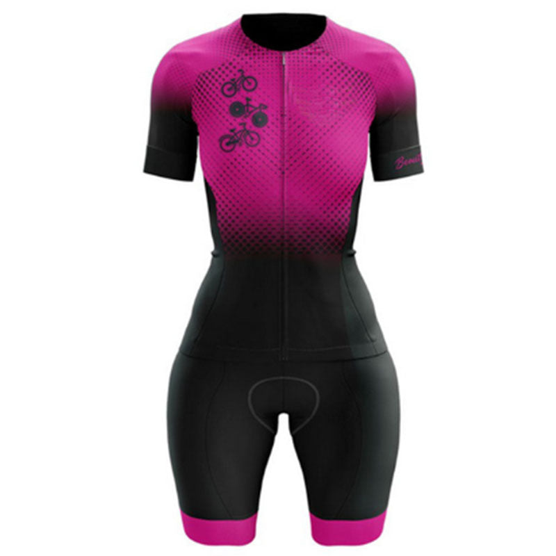 Women's Cycling Suit One-piece Diving Suit - Blue Force Sports