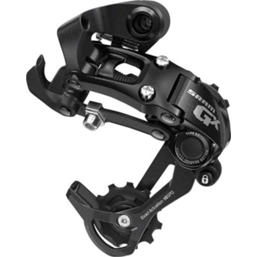 SRAM GX Rear Derailleur - 10 Speed, Long Cage, Black