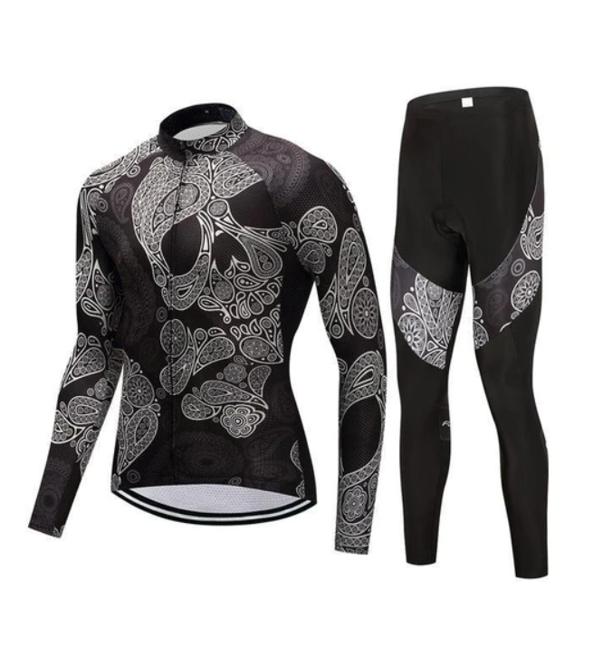 Long Sleeve Kit - Skull - Blue Force Sports