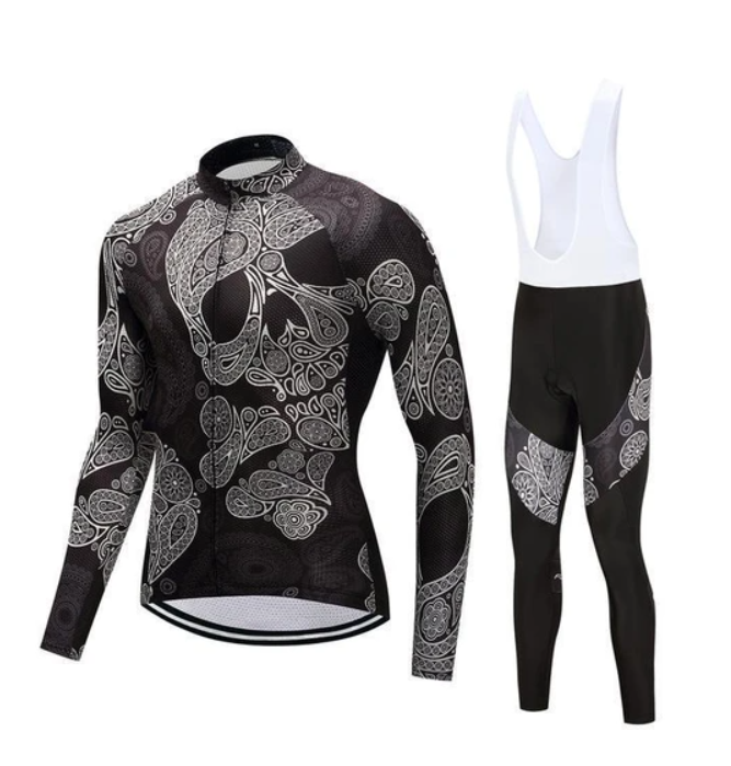 Long Sleeve Kit - Skull - Blue Force Sports