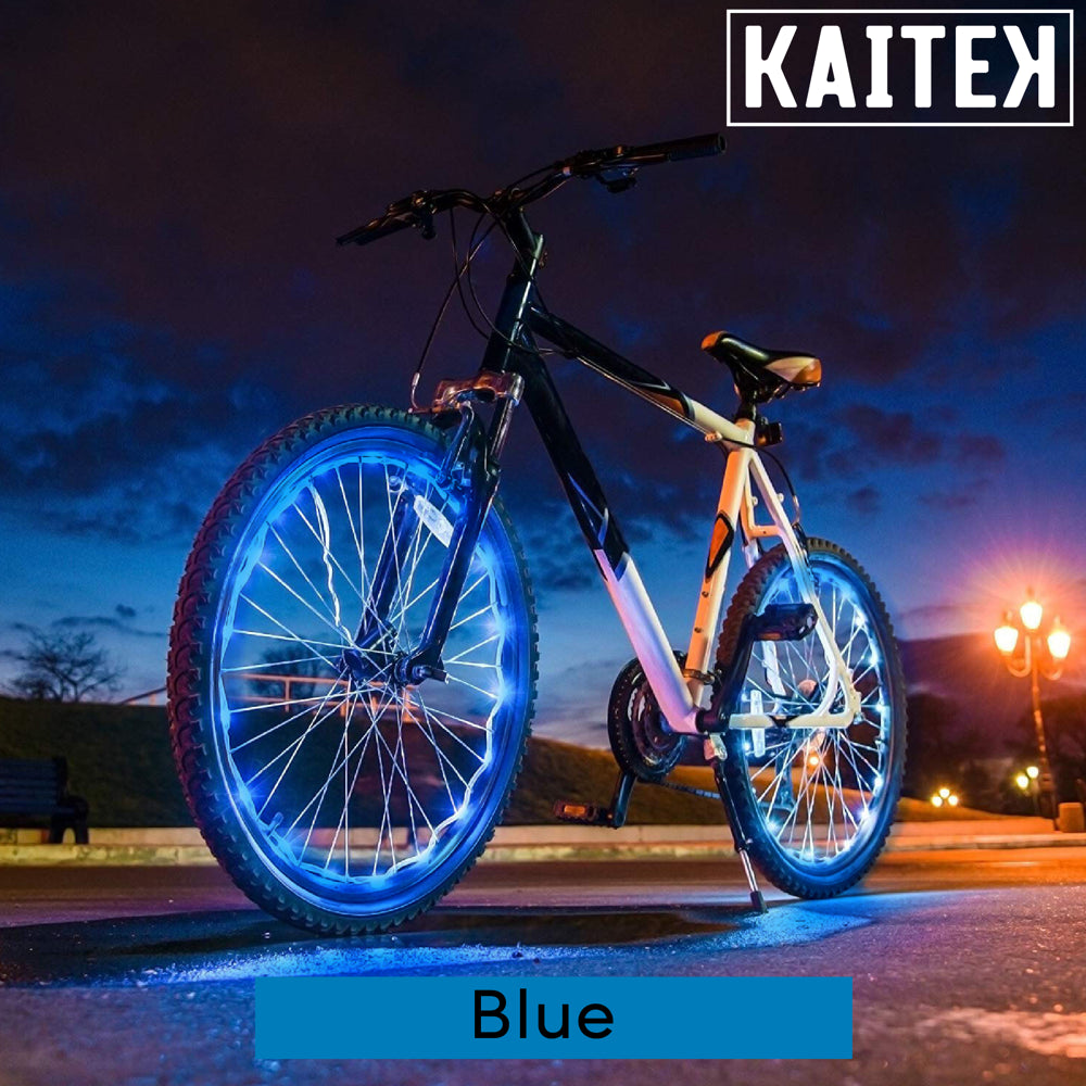 Kaitek LED Bicycle Wheel Accessory Light for 1 Wheel, Color-Changing