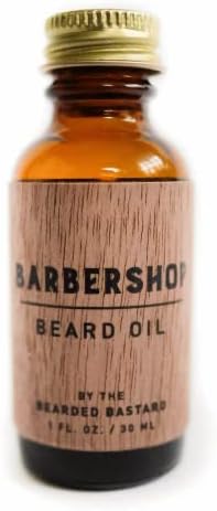 TBB Barbershop Beard Oil for Men | Leave-In Beard Conditioner | Keeps Facial Hair Soft and Moisturizes Skin | Jojoba Oil, Argan & Sweet Almond Essential Oils (1 Oz.)