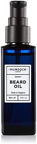 Murdock London Beard Oil for Men - Natural Scent Beard Oil for Healthy growth & Nourishment - Provides Glossy finish - 50 ml