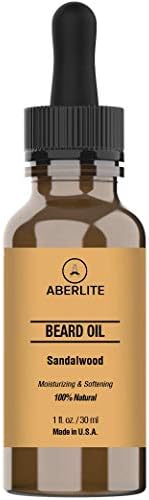 Aberlite Beard Oil For Men Growth Products - Beard Growth Oil And Moisturizer - Beard Conditioner And Oil - Softens & Moisturizes - For Thick Coarse Hair - Great For Black Men