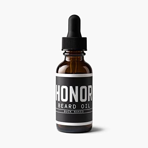 Honor Initiative LW Beard Oil - Unscented - Thin Viscosity Blend to Eliminate Itch & Nourish Skin Beneath Your Beard - 1oz