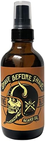 Grave Before Shave Viking Blend Beard Oil 4 oz. BIG BOTTLE