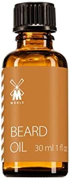 MÜHLE Beard Oil, 30ml | Fresh Bergamot & Cedarwood Fragrance | Natural Beard Care Conditioner & Moisturizer | Perfect for Everyday Use | Luxury Beard Oil for Men
