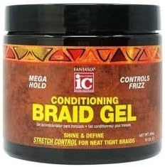 Fantasia IC Conditioning Braid Gel 16 Oz (Pack of 1)
