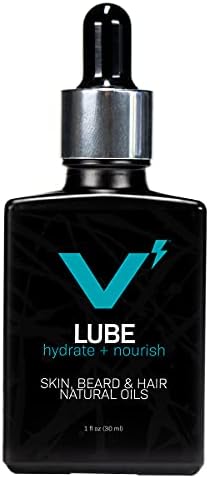 VOLT Lube Mens Beard Oil Skin Moisturizer & Hair Softener Men Grooming Natural Shine with Jojoba & Argan Oil, 1oz Bottle Two Peaks Scent - Christmas Gift