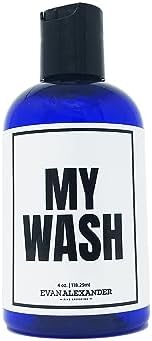 Evan Alexander Fine Grooming MY Wash Detoxifying Beard Shampoo, Fresh, 4 Fluid Ounces