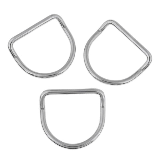 3Pcs/Set Lightweight Stainless Steel Scuba Diving Weight Webbing Climbing Gear Accessories