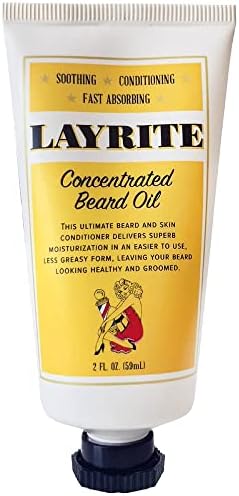 Layrite Concentrated Beard Oil, 2 Fl Oz