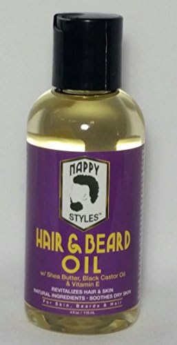 Nappy Styles Hair & Beard Oil 4oz