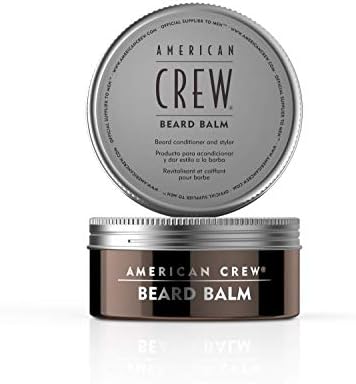 American Crew Beard Balm, Conditioner & Styler, Sweet Almond Oil, Shea Butter, 2.1 Fl Oz